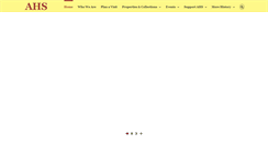 Desktop Screenshot of andoverhistory.org